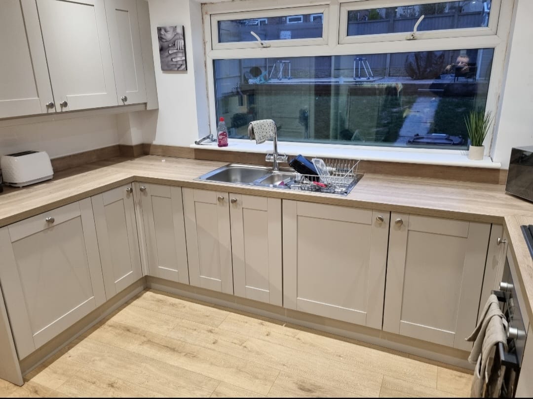 Joiner at work in workshop